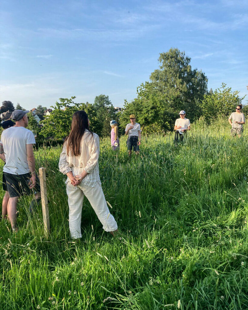 Alexandra Baumgartner "bread eaters chapter 1" 2021: cake session #2: Gespräch Alexandra Baumgartner und Nicole Bischofsberger