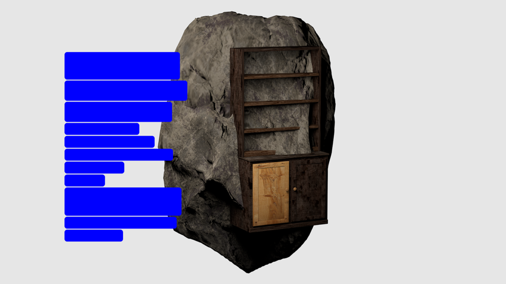 Lourenço Soares "The Naturalist's Doubt (knowledge & furniture), 2021