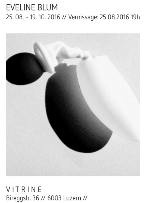 Flyer Vitrinen Eveline Brun Keinraum 2016