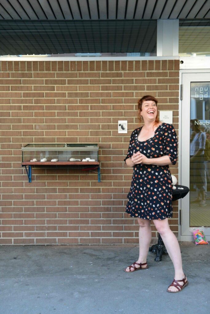 Vernissage keinraum vitrinen 2016 Eveline Brun