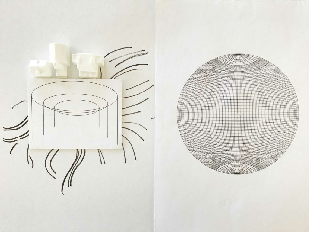 Skizzen «Feld und Karte», Melanie Menzi